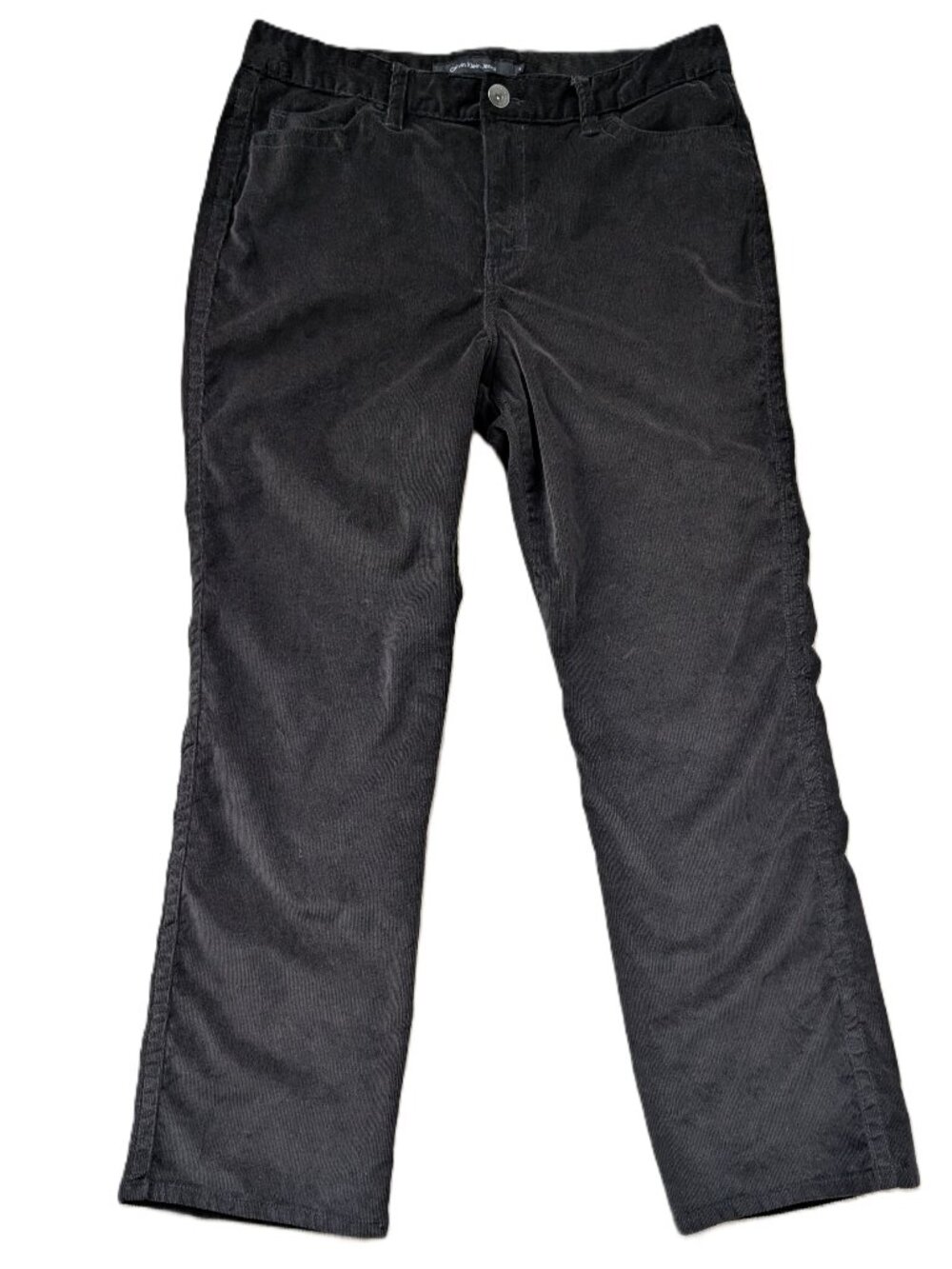 CALVIN KLEIN Stretch Corduroy Pants | Size 14